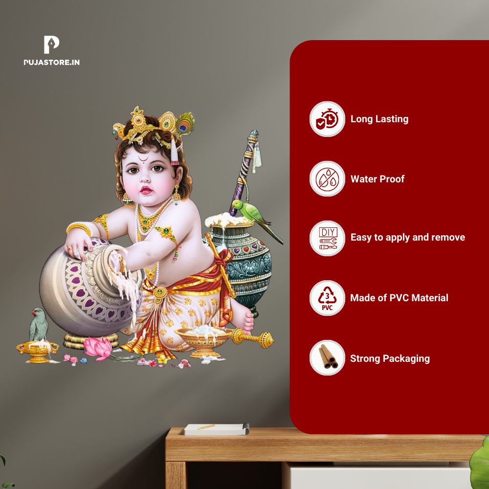 Kanha Ji Wall Sticker