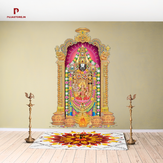 Tirupati Bala Ji Wall Sticker