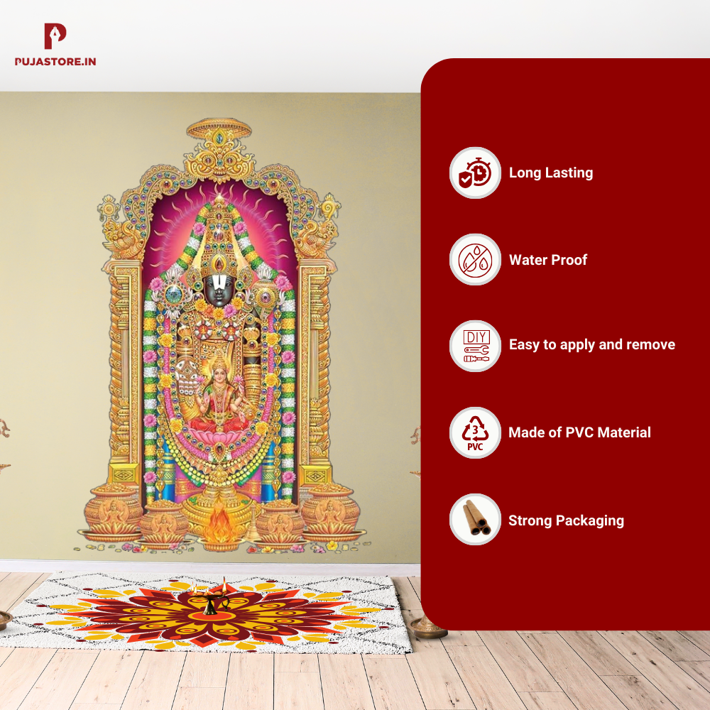 Tirupati Bala Ji Wall Sticker