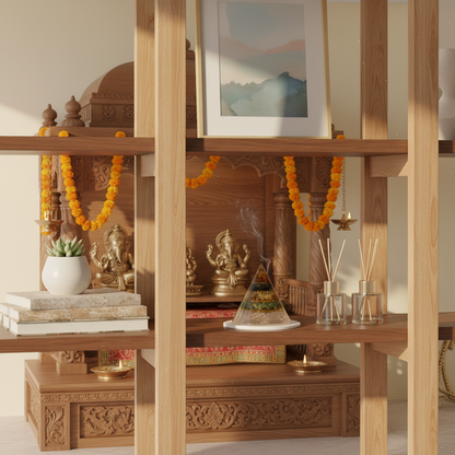 Conical Dhan Yog Pyramid With Selenite Base