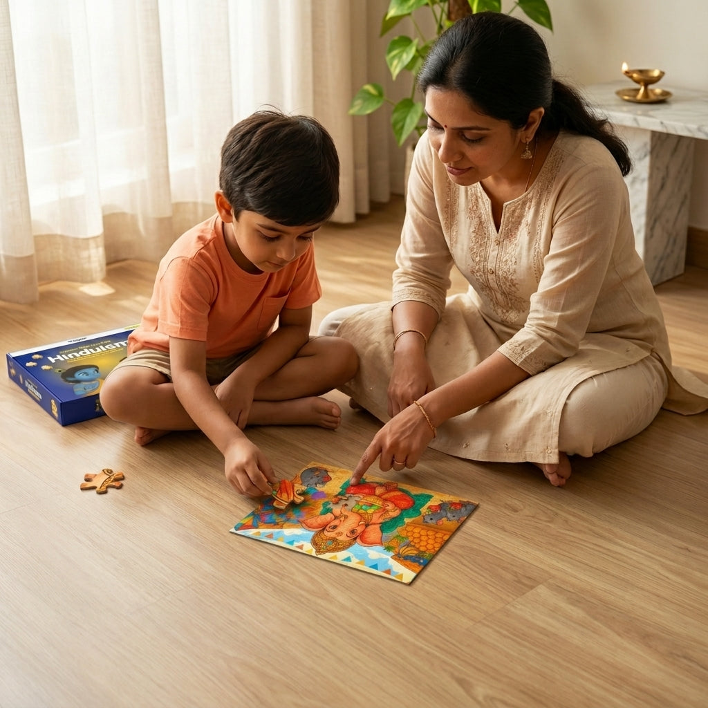 Lord Ganesha - Kids Puzzle